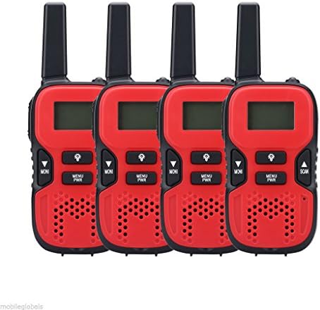 Gracelove Kids Walkie Talkies, 2 pair 22 Channel FRS/GMRS 2 Way Radio 6 miles Handheld Walkie Talkies for Kids