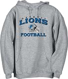 Detroit Lions Stacked Helmet Hooded Sweatshirt