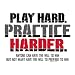 Practice Harder Heavyweight Cotton Tee