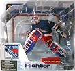 McFarlane Toys NHL Sports Picks Series 4 Action Figure: Mike Richter (New York Rangers) Blue Jersey VARIANT