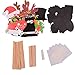 YGDZ Photo Booth Props DIY Kit for Photobooth Dress-up Accessories & Party Favors, Costumes with Mustache on a stick, Hats, Glasses, Mouth, Bowler, Bowties,68PC,Christmas Draft