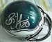 Brian Dawkins autographed Philadelphia Eagles mini helmet