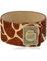 The SAK Turnlock Haircalf Giraffe Bracelet, 2.75"