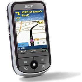 Acer C530 Pocket PC With Built in GPS, 2.8", 300 MHz CPU, 64Mb RAM/128 MB ROM, Sirf III Chipset, Uk, Ireland & Western Europe Maps, ALK CoPilot 6 Software, Wi-FI