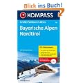 Bayerische Alpen-Nordtirol: Skitouren-Atlas mit Stra�enatlas: 100 Tagestouren f�r Genie�er. Gro�er Skitouren-Atlas