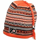 Reebok Philadelphia Flyers Orange Northern Lights Tassel Knit Beanie