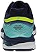 ASICS Women's Gel-cumulus 17 Running Shoe, Aqua Mint/Flash Yellow/Navy, 9 M US