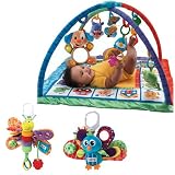 51xllWOwdHL. SL160  Fisher Price Songs & Smiles Discovery Gym Plus Lamaze Freddie the Firefly and Jacques the Peacock