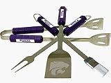 Kansas State Wildcats Grill BBQ Utensil Set