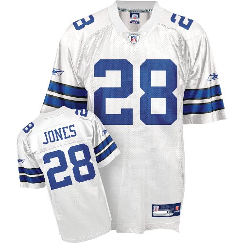 Reebok Dallas Cowboys Felix Jones Replica White Jersey Medium