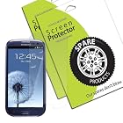 Spare Products Screen Protector Film for Samsung Galaxy S III S3 i9300 (AT&T, T-Mobile, Sprint, Verizon) - (1 Pack) Anti-Glare