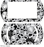 Skulls Design Protective Skin for Sony PSP Go