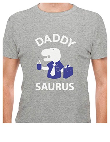 TeeStars - Daddy Saurus Gift for Fathers T-REX Dad Funny T-Shirt