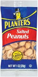 Planters Peanuts, Salted, 1-Ounce Bags (Pack of 144)