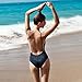 Lukitty Women's Sexy One Piece Straps Backless Swimsuits Swimwear Bikinis