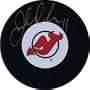 John Madden New Jersey Devils Autographed Hockey Puck