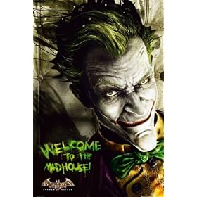 Poster Joker Batman arkham asylum (61 x 91.5cm)