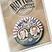 2 Marsh Enterprises Buttons - Hillary Clinton Tim Kaine Jugate - Vintage and Modern Designs
