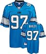 Boss Bailey Jersey: Reebok Blue Replica #97 Detroit Lions Jersey