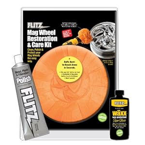 Flitz MW 51502 Mixed Mag Wheel Restoration Kit