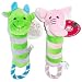 New The Squeaky Animal Plush Pet Chew Toy Rope for Dogs