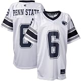 NCAA Penn State Nittany Lions #6 Youth Stadium Football Jersey-White (Large)