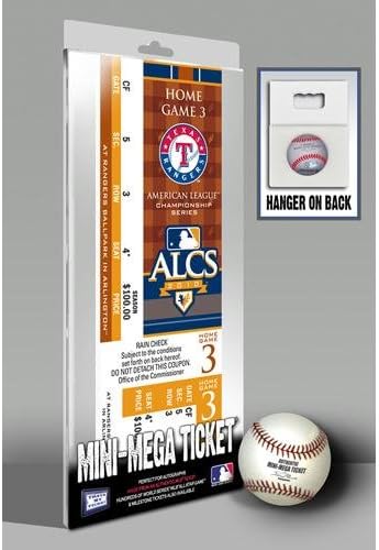 2010 ALCS Mini-Mega Ticket - Texas Rangers