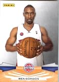 2009 /10 Panini NBA Basketball Card # 72 Ben Gordon Detroit Pistons Mint Condition- Shipped In A Protective ScrewDown Display Case!