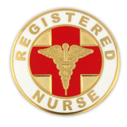 Registered Nurse RN Medical Lapel Pin
