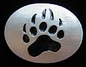 Bear Paw Belt Buckle