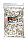 TSD Tactical 3000 Count Bag  Plastic White Airsoft BB's (0.28g, 6mm)