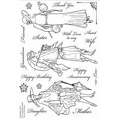 USA Produkt - Cavendish Ladies Plexiglas Briefmarken-Day At The Races