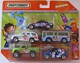 Matchbox Nickelodeon Cars 5 Pack: Backyardigans, Blues Clue, Diego, & Dora