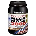 Weider Weight Gainer Mega Mass 2000, Schoko, 1500 g