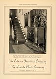 IMAGE OF 1918 Ad Orinoco Furniture Lincoln Chair Company Cabinet - Original Print Ad