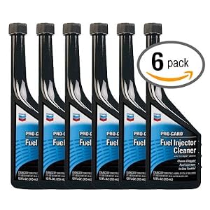 Chevron PRO-GARD® Fuel Injector Cleaner With TECHRON (6-Bottles) 16oz. Each