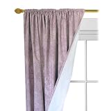 Black Out Panel Pair - Brush Plum (50x84") Black Out Panel Pair - Brush Plum (50x84")