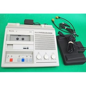 Philips LFH 505 Mini Cassette Transcription Transcriber Machine System by Philips