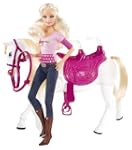 Mattel V6984 - Barbie Family Reitausf...