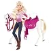 Mattel V6984 - Barbie Family Reitausflug, inkl. 1 Puppe, Pferd und Zubeh�r
