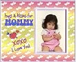 Hugs & Kisses for Mommy - Picture Frame Gift