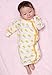 Babysoy Organic Cotton Pattern Kimono Bundler Gown