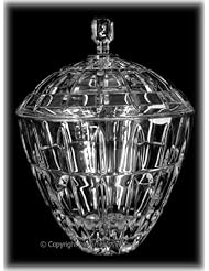 Buy 24% Lead Cut Crystal Covered Candy Dish Sugar Jar