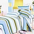 Blancho Bedding - [Cool Summer Tea] Luxury Comforter Set Combo 300GSM