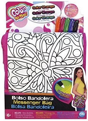 Color Me Mine Colour Change Messenger Bag by Trends UK