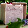 Egyptian Geranium with French Rose Clay- Cocoa Butter and Crushed Flowers Soap 7 Oz Bar