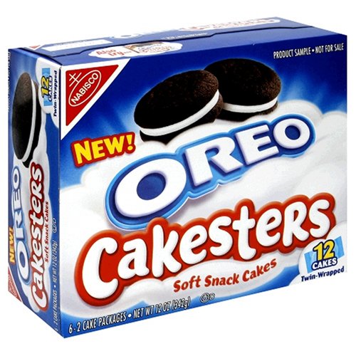 Oreo Cakesters Soft Snack Cakes, Original, 12-Count Boxes (Pack of 12) by Oreo