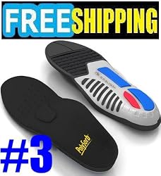 Spenco(r) PolySorb(r) Total Support Premium Insole (Womens 9/10 Mens 8/9)