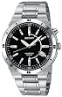 Seiko Men's SKA347 Kinetic Silver-Tone Watch