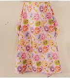 【ママ＆キッズ】Poche マタニティ 全18色 授乳ケープ ポーチ付き ナーシングカバー 授乳カバー 大きめサイズ 調節紐 綿100% 特大サイズ ブラック ブルー ピンク ホワイト オレンジ イエ